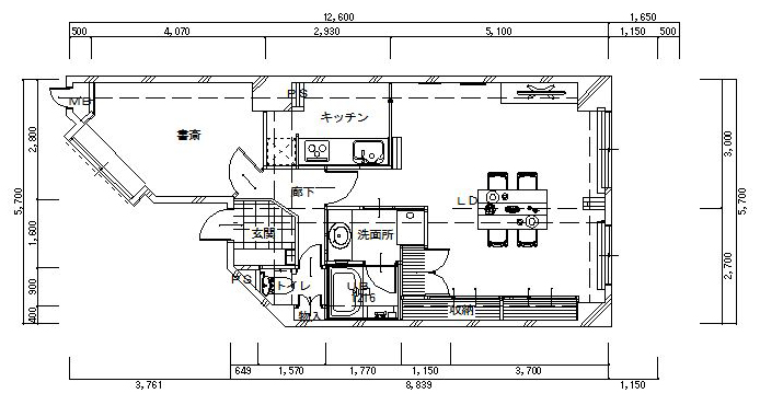 リフォーム後の図面 リフォーム後の図面